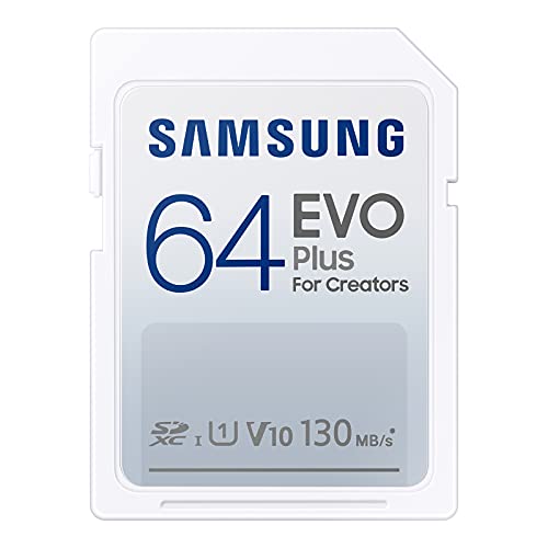 Amazon | Samsung EVO Plus SDカード 64GB SDXC UHS-1 U1 最大転送速度